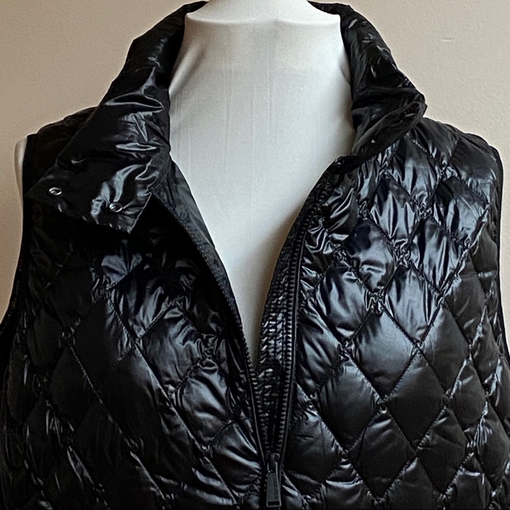 Calvin Klein Performance Black Down Puffy Vest - Picture 2 of 8